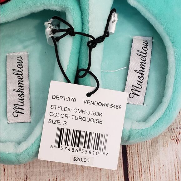 3 for $25 Mushmellow by Olivia Miller Mermaid Slippers, Sz Small - Picture 5 of 8